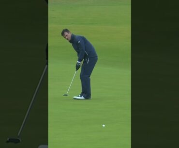 Billy Horschel with a great birdie putt at the 2022 #dunhilllinks