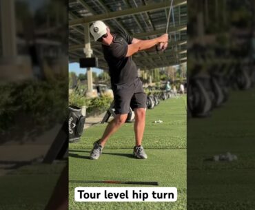 Your Level hip turn! #golf #golflink #golfswing #golftechnique #fitness