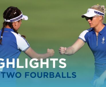 Afternoon Highlights | Day Two | 2024 Solheim Cup