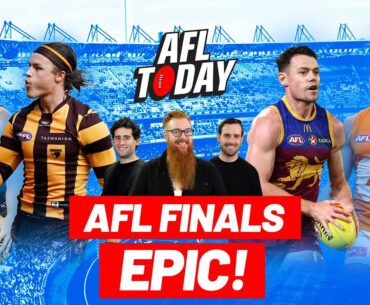 AFL Finals Week 2 Team Reveals + Port Adelaide vs Hawthorn & GWS vs Brisbane Predictions!