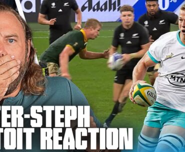 American Non-Rugby Fan Blind Reacts to Pieter-Steph du Toit, and It's BRUTAL | No Pads All Studs