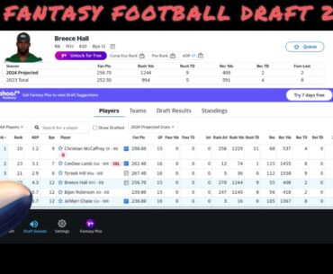 XDN Drafts His 2024 Fantasy Football Team! Patrick Mahomes or Aaron Rodgers?