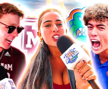 Fans React To Texas A&M vs Florida Gators!