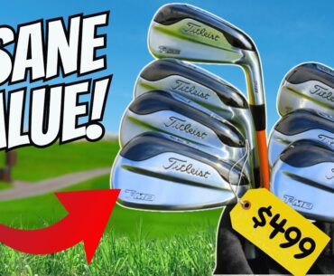 These BARGAIN FORGIVING Titleist Irons Cost A FORTUNE NEW - But NOT NOW!