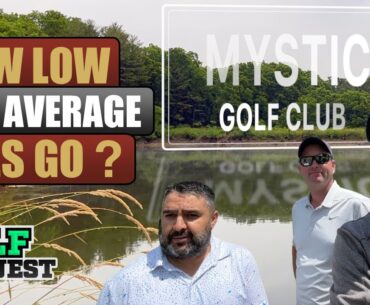 Average Golfer 3 Man Scramble At Mystic Golf Club | Front Nine.  How Low Can Average Joes Go?