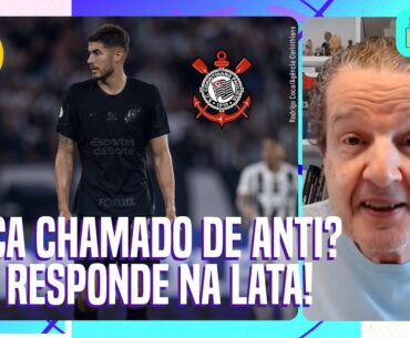 JUCA KFOURI REBATE TORCEDOR QUE O CHAMOU DE ANTI-CORINTHIANS! 'QUER QUE EU FALE BEM DO PEDRO RAUL?!'