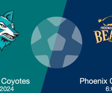 ⚽️ CGCC Coyotes Men's Soccer vs Phoenix College