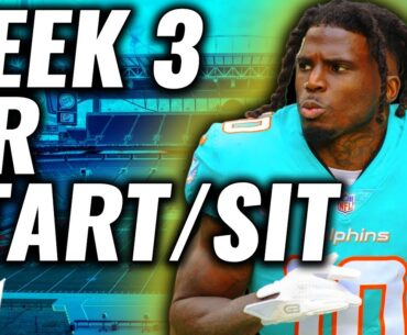 Wide Receivers You MUST START and SIT in Week 3 (Every Matchup) | 2024 Fantasy Football