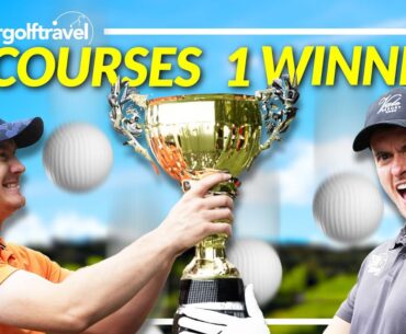 4 Golf Courses, 1 Winner! Epic Golf Match