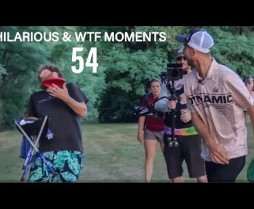 HILARIOUS AND "WTF" MOMENTS IN DISC GOLF COVERAGE - PART 54