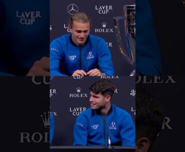 Zverev has HUGE respect for "legend' Alcaraz 🤝