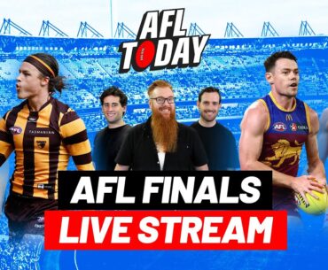 LIVE AFL Finals Week 2 Team Reveals + Port Adelaide vs Hawthorn & GWS vs Brisbane Predictions!