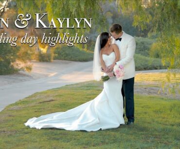 John + Kaylyn Wedding Highlights at Oak Creek Golf Club in Irvine