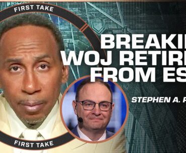 Stephen A. reacts to Adrian Wojnarowski retiring from ESPN 🚨 | First Take