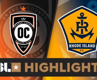 9.14.2024 | Orange County SC vs. Rhode Island FC - Game Highlights