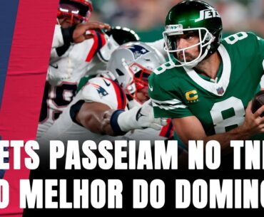 RODGERS BRILHA E JETS PASSEIAM CONTRA OS PATRIOTS; O QUE ASSISTIR NO DOMINGO DE NFL