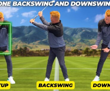 The RECTANGLE Drill for the Perfect Backswing and Downswing