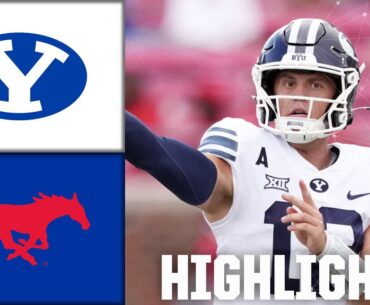 BYU Cougars vs. SMU Mustangs | Full Game Highlights | ESPN College Football