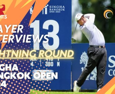 Player Interviews - Lightning Round - Bangkok Open 2024