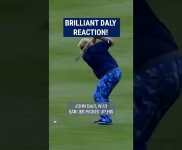 John Daly's HILARIOUS reaction to eagle putt! 😂