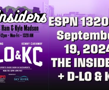 Patriots-Jets Tonight, Now Or Never For the 49ers? - September 19: The Insiders + D-Lo & KC