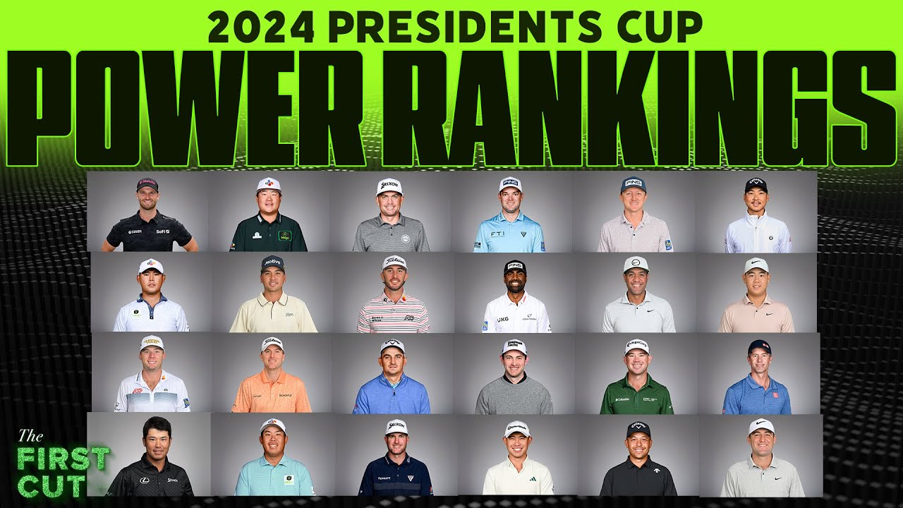 Ranking the 2024 Presidents Cup Players 124! Tier List The First