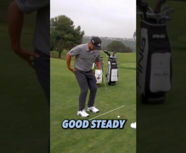 Xander Schauffele explains how to load into your trail side for more power! #golf