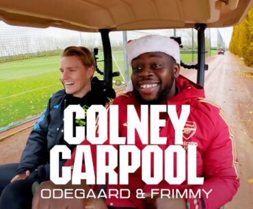 Favourite Mikel moments | Martin Odegaard & Frimmy | Captain's Christmas Colney Carpool | Episode 21