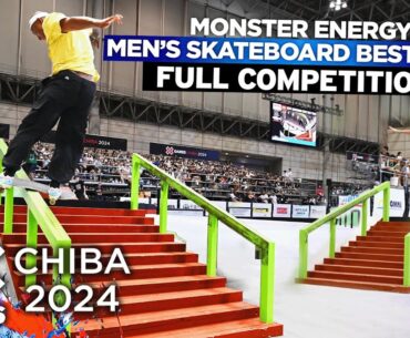 Monster Energy Men’s Skateboard Street Best Trick: FULL COMPETITION | X Games Chiba 2024