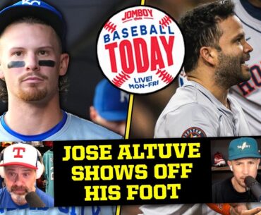 Why did Jose Altuve take his sock off? | Baseball Today