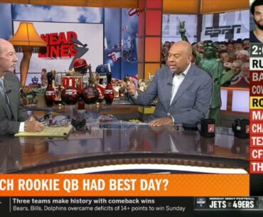 Pardon The Interruption | Which rookie QB had best day: Caleb Williams, Jayden Daniels or Bo Nix?