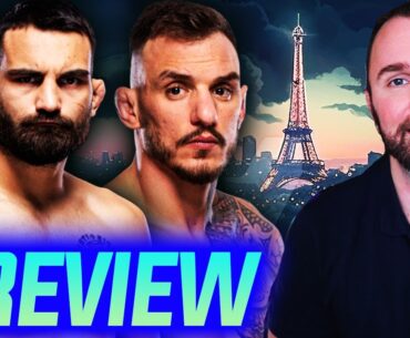 🔴UFC Paris - Benoit Saint Denis vs. Renato Moicano Full Card Preview