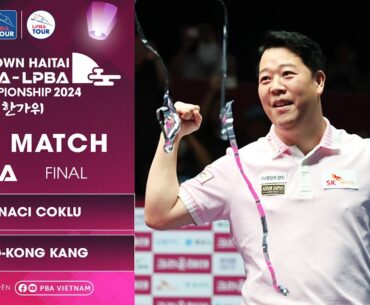 FINAL MATCH: MURAT NACI COKLU vs DOONG-KONG KANG | PBA | Crown Haitai Championship