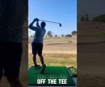 Which one do you think is better driver off deck? Or off a tee? #golf #golfswing #drivingrange