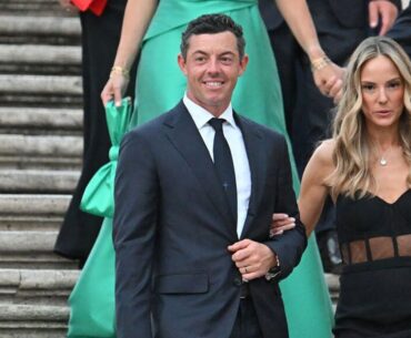 Heartbroken Rory McIlroy's worrying five-word admission as he's comforted by wife