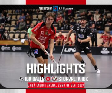 Highlights IBK Dalen vs Storvreta IBK