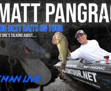 Baitman Live : Matt Pangrac , Pros aren't talking about these baits ENOUGH! (not what you think)