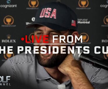 Scottie Scheffler looks ahead to Presidents Cup | Live From the Presidents Cup | Golf Channel