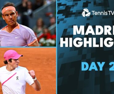 Nadal Opens Campaign; Fonseca Eyes Maiden Masters 1000 Win | Madrid 2024 Highlights Day 2