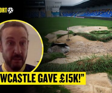 'LIKE A GOLF COURSE!' 🤯 Wimbledon Fan On How He's RAISED OVER £50k To Repair SINKHOLE In Stadium 💰