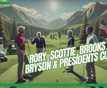 Rory, Scottie, Brooks, Bryson & Presidents Cup!