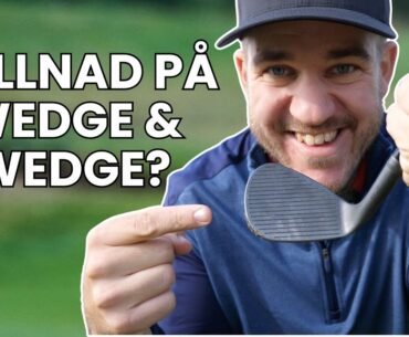 "Tourwedge" eller setwedge - vad är skillnaden?