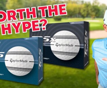 TaylorMade TP5 and TP5x Stripe Golf Balls - The Future of Golf?