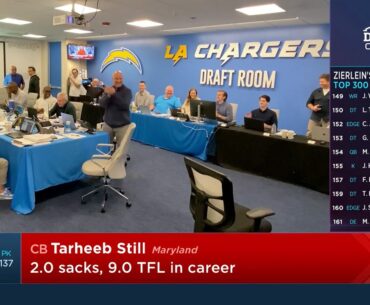 Chargers Select DB Tarheeb Still (Rd 5, Pick 137) | LA Chargers