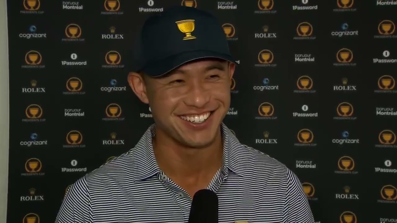 Collin Morikawa Tuesday Press Conference 2024 Presidents Cup FOGOLF