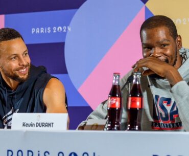 Kevin Durant loved this answer from Stephen Curry at their Olympics Press Conference