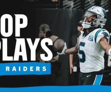 Panthers Top Plays vs Raiders in Week 3 Win | Carolina Panthers