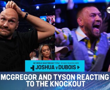 Uncut & Unfiltered 👀 Fury, McGregor & Usyk's IMMEDIATE Reactions To Dubois KO AJ 🤯 #JoshuaDubois