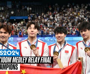 Men's 4x100m medley relay final 🏊 | Paris Champions