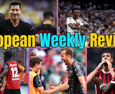 (ASMR) Kane & Olise Star! Mbappe Scores Again! Milan Win Derby! European Football Results & News